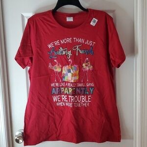 🎆New Quilting Flamingo T-Shirt Size XL